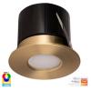 Prime - Brass Fixed RGBCW WIFI LED Downlight IP54